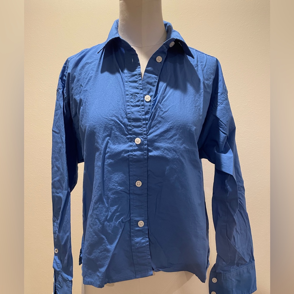 Jcrew Cropped Button Down